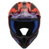LS2 MX708 FAST II-06 WASH off-road helma červená vel.S